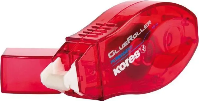 Roller adeziv Kores, 8 mm x 10 m