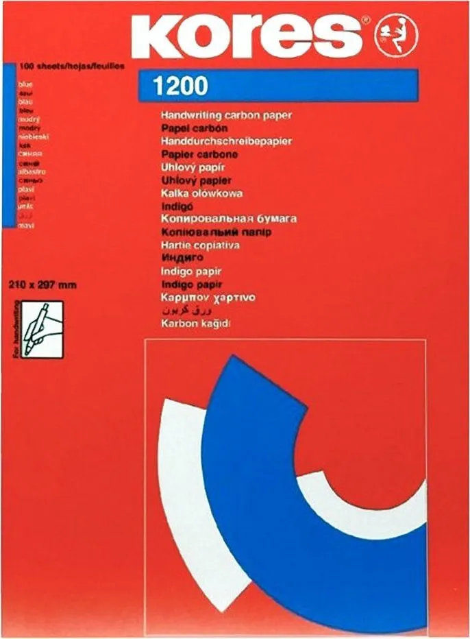 Hartie copiativa Kores, albastru