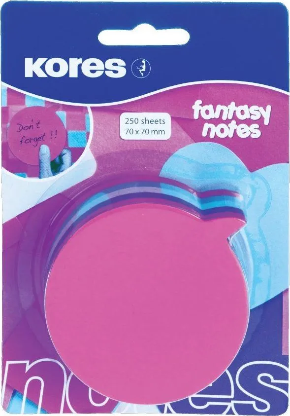 Notite adezive, Kores, idee, 250 file, multicolor