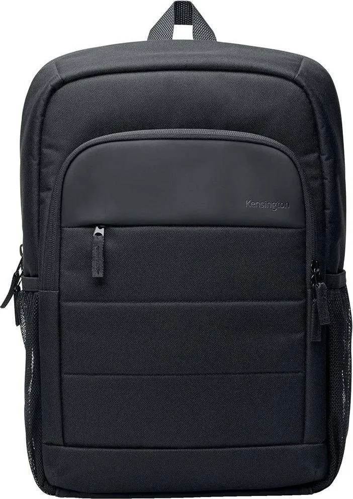 Rucsac Kensington EQ, pentru laptop de 14 inch, material partial reciclat, negru