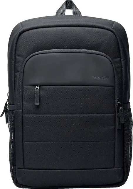 Rucsac Kensington EQ, pentru laptop de 14 inch, material partial reciclat, negru