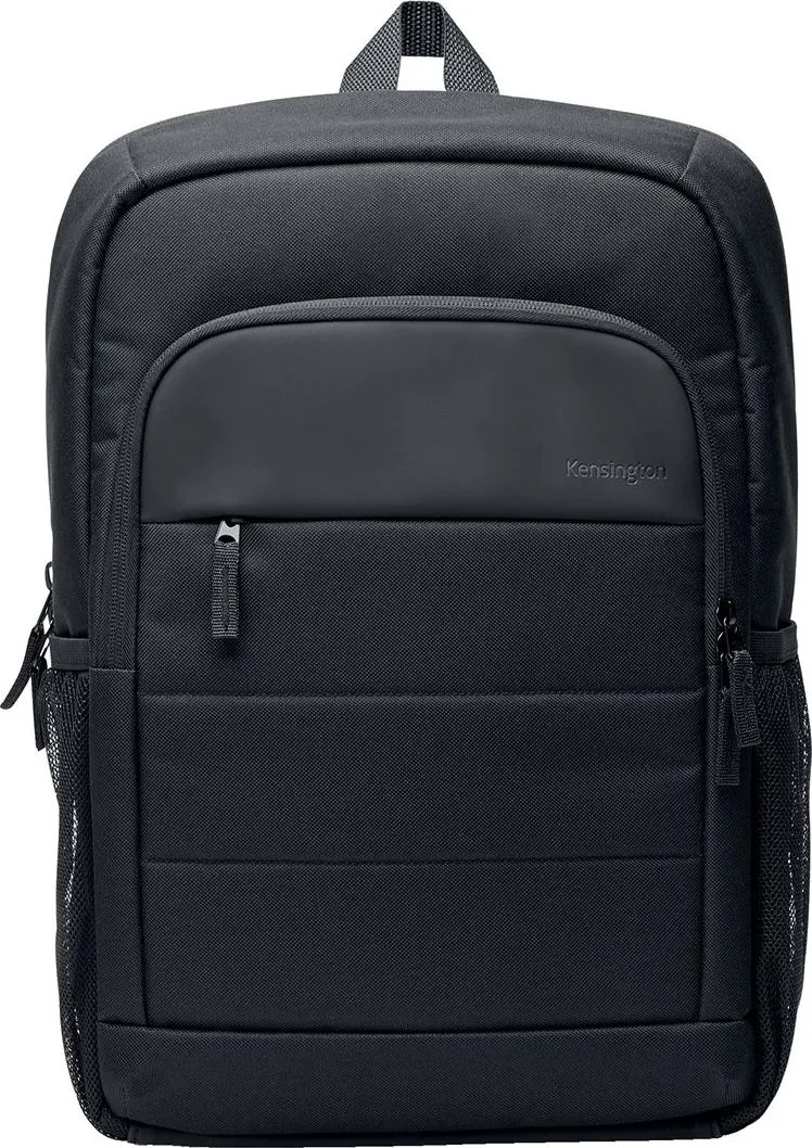Rucsac Kensington EQ, pentru laptop de 16 inch, material partial reciclat, negru