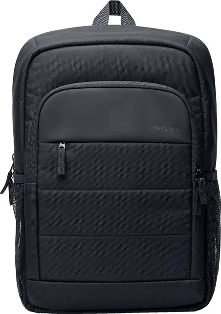 Rucsac Kensington EQ, pentru laptop de 16 inch, material partial reciclat, negru