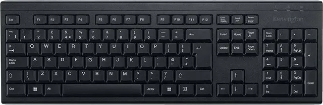 Tastatura Kensington EQ KB150, conexiune wireless, plastic partial reciclat negru