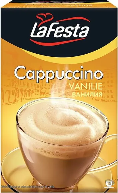 Cappucino La Festa Vanilie, plicuri 10x12g