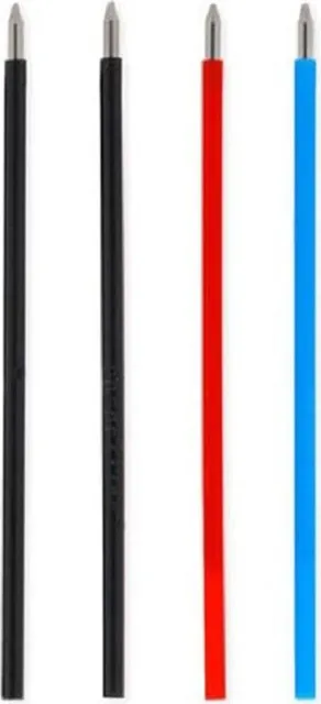 Set 4 rezerve de pix cu gel Legami, diverse culori