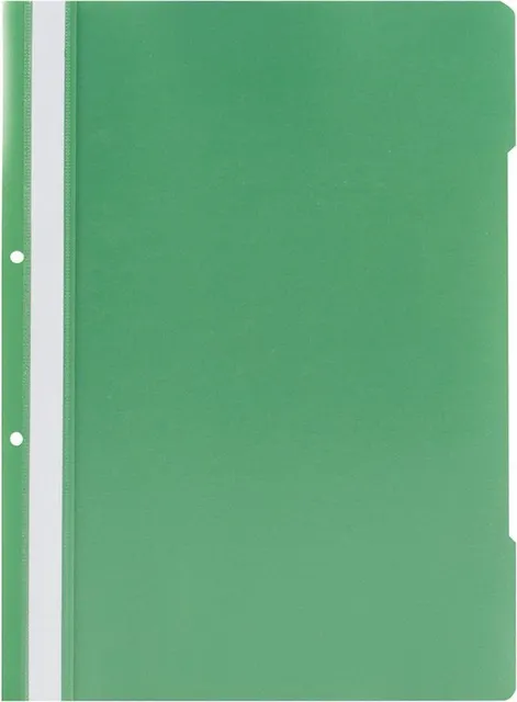 Dosar cu sina si 2 perforatii Noki, vernil, 25 bucati/set