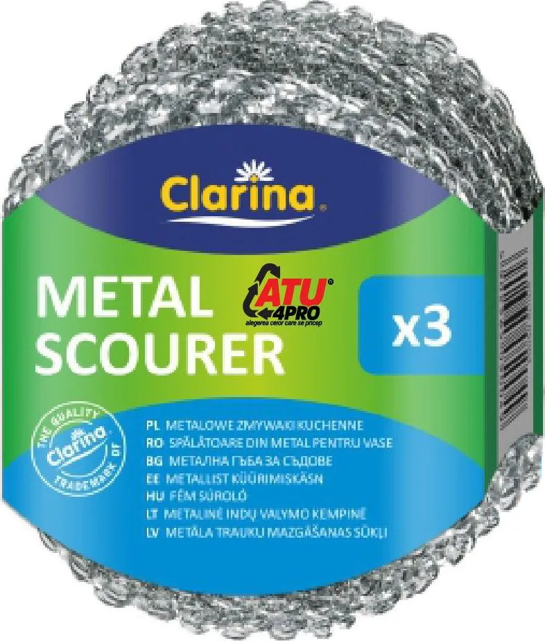 Bureti metalici Clarina, 3 bucati/set