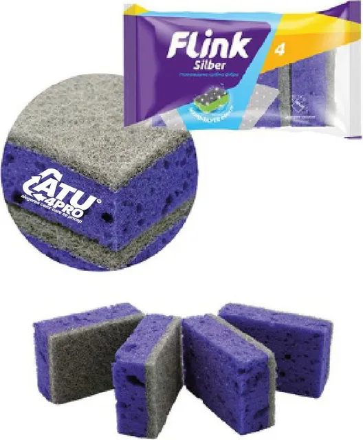Bureti vase Flink silber premium, 4 bucati/set