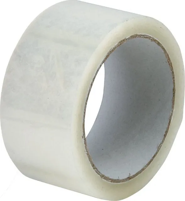 Banda adeziva de ambalare transparenta, 48 mm x 60m, 6 role/set