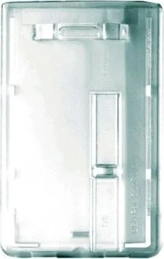 Suport ecuson, vertical, transparent, cu extractor