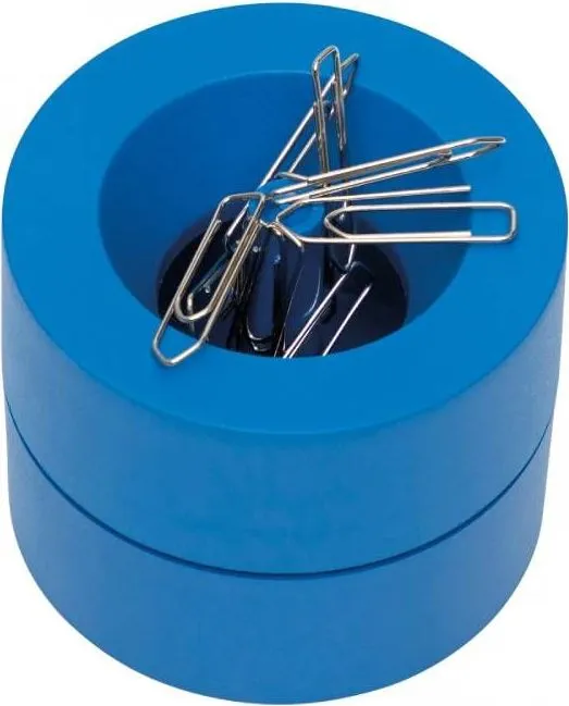 Dispenser agrafe MAUL, din plastic reciclat, albastru