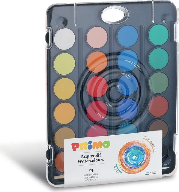 Acuarele Morocolor Primo, 24 culori