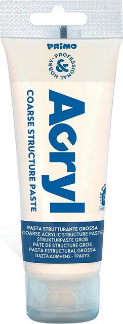 Pasta structurata acrilica Morocolor Primo, pe baza de apa, 75 ml, aspra