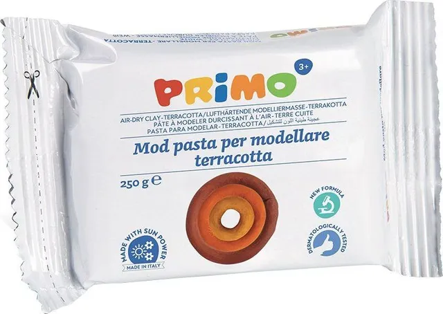 Argila pentru modelaj Morocolor Primo, 250 g, teracota