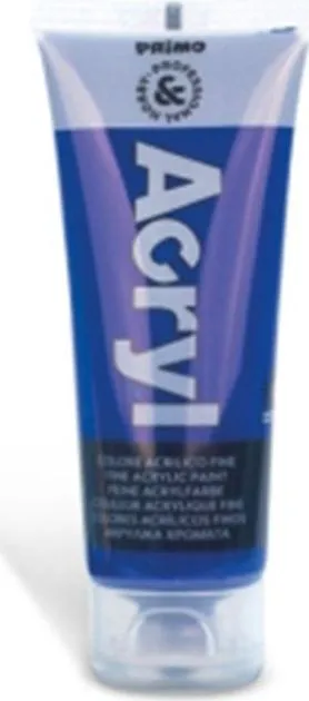 Tempera acrilica Morocolor Primo 75 ml albastru cobalt