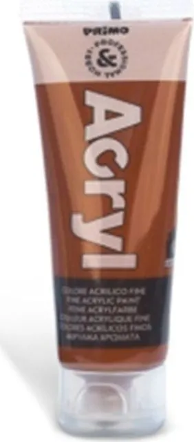 Tempera acrilica Morocolor Primo 75 ml caramiziu