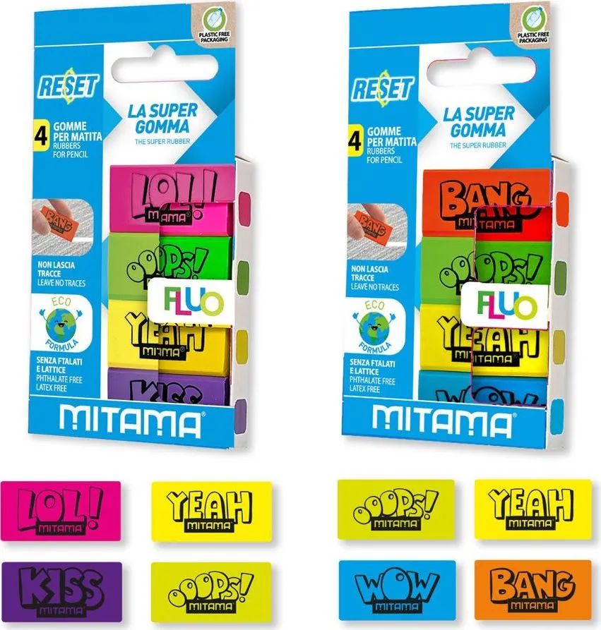 Set 3 radiere Mitama, Fluo