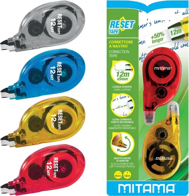 Banda corectoare Mitama, cu grip, 5x12 mm, 2 bucati/set