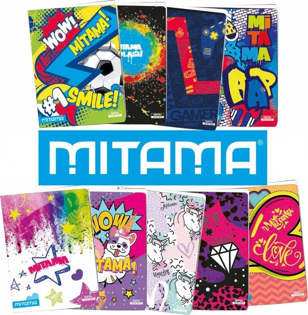 Caiet Mitama dictando A4, 52+2 file, design Fantasy