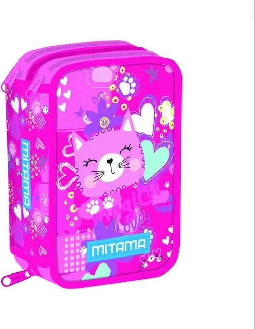 Penar echipat Mitama Triplo, 3 compartimente, Cuddly Kitten