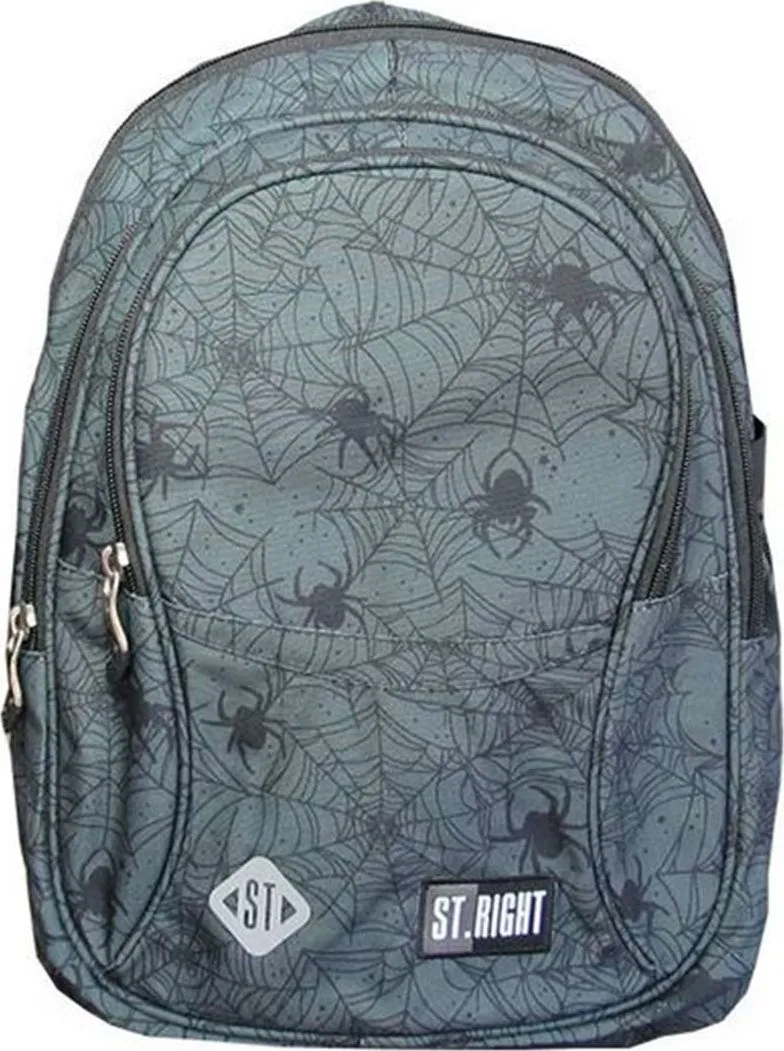 Ghiozdan BP01 ST Right Spider Web 4 compartimente, 43x32x21 cm