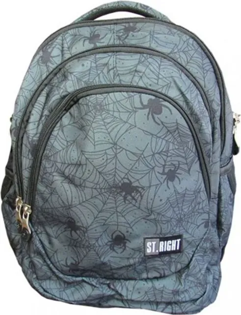 Ghiozdan BP06 ST Right Spider Web 4 compartimente, 42x31x22 cm