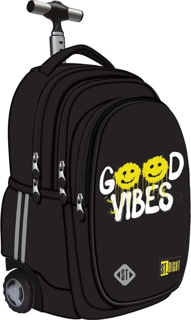 Troller Majewski ST Right, TB01, Good Vibes, 17 inch, 4 compartimente, 44 x 32 x 25 cm