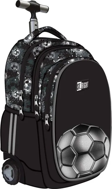 Troller Majewski ST Right, TB01, Silver Goal, 17 inch, 4 compartimente, 44 x 32 x 25 cm
