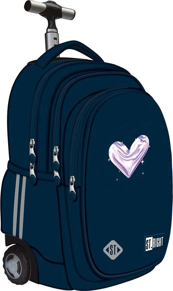 Troller Majewski ST Right, TB01, Moonlight Heart, 17 inch, 4 compartimente, 44 x 32 x 25 cm
