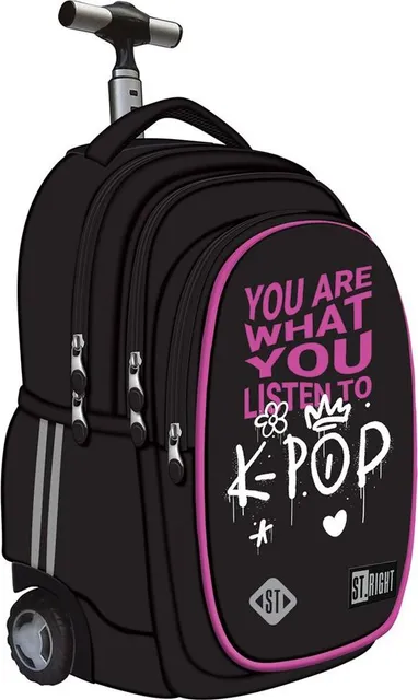 Troller Majewski ST Right, TB01, K-POP Rhythm, 4 compartimente, 17 inch, 44 x 32 x 25 cm