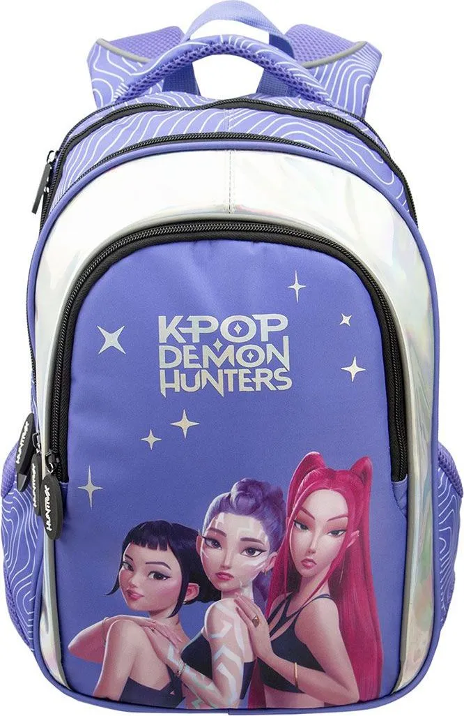 Ghiozdan K-Pop Demon Hunters BPL-58, 4 compartimente, 22 l, violet