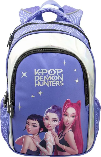 Ghiozdan K-Pop Demon Hunters BPL-58, 4 compartimente, 22 l, violet