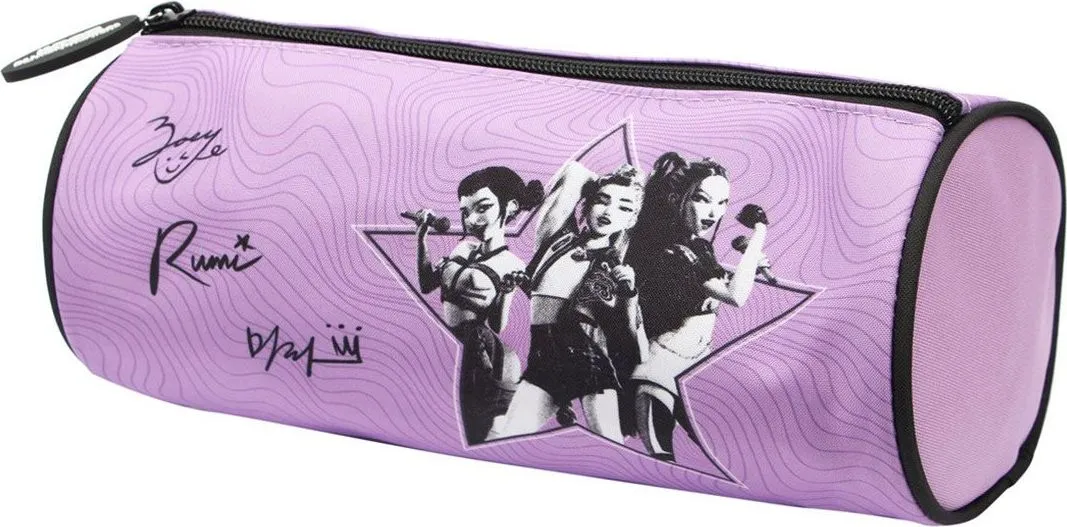 Penar tubular K-Pop Demon Hunters, 1 compartiment, lila
