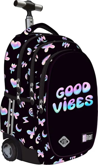 Troller Majewski ST Right, TB01, Good Vibes Holo-Baloons, 4 compartimente, 44 x 32 x 25 cm