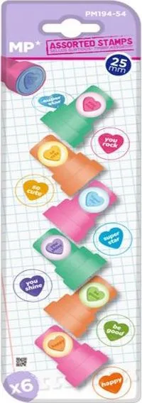 Stampile Main Paper, asortate in forma de inima, diverse modele