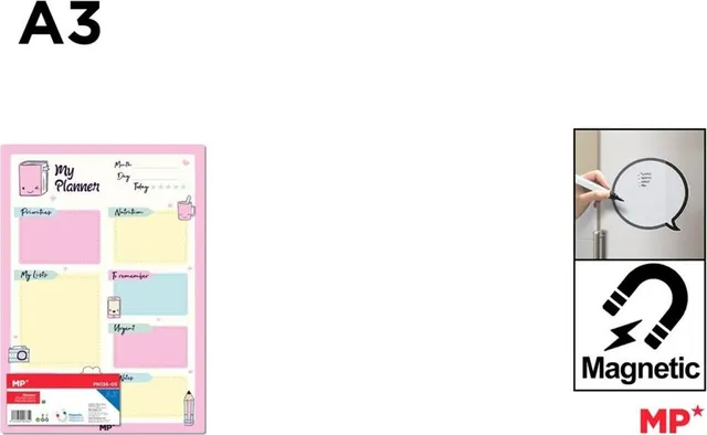 Planner A3 magnetic Main Paper