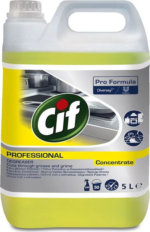 Degresant puternic Cif Profesional, 5 l