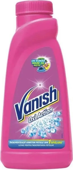 Solutie pentru indepartarea petelor Vanish, Pink Oxi Action, 1l
