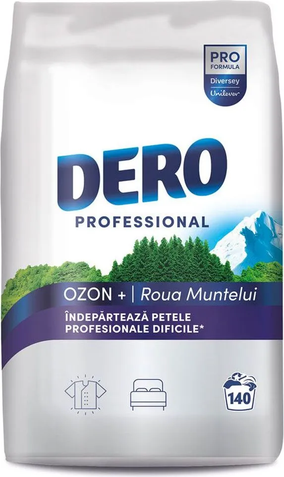 Detergent pentru textile Dero Professional Ozon, 10.5kg