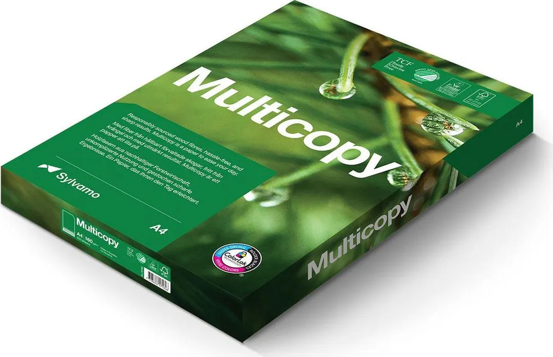 Carton alb premium Multicopy, A4, 160 g/mp, 250 coli/top