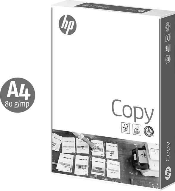 Hartie copiator HP Copy, A4, 80g, 500 coli/top, 5 topuri/cutie