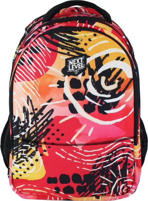 Ghiozdan Next Level, 2 compartimente, colectia Sunburn, 48x33x20 cm