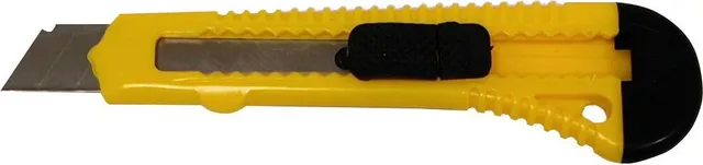 Cutter mare, 18 mm, sina plastic, cu sistem de blocare