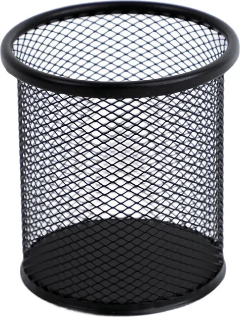 Suport instrumente de scris, mesh, neechipat, metal, negru