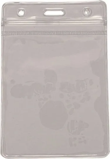 Ecuson vertical, 60x105 mm, plastic