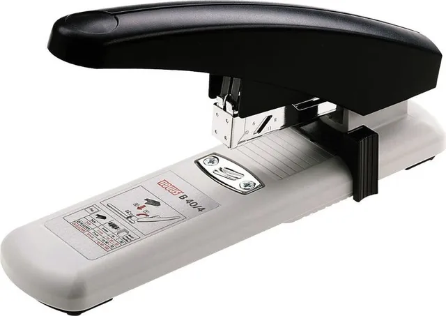 Capsator Novus profesional B40/4, 100 coli, capse 23/6-23/13 super, negru/gri