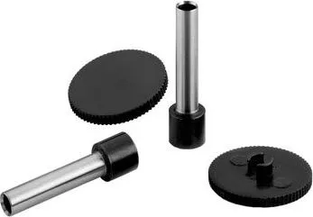 Set piese de schimb Novus B2200, 2 cutite, 2 platane, negru