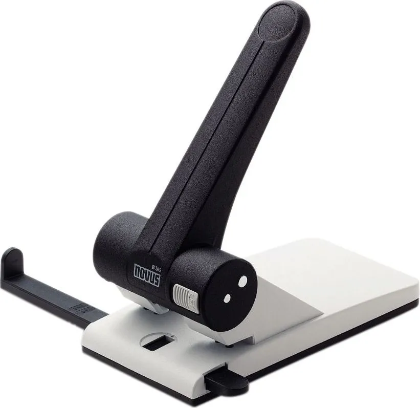 Perforator Novus B 265, 65 coli, 2 gauri, negru