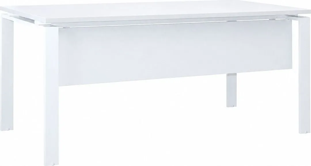 Birou operational Managerial Line, alb, 160x80x75 cm